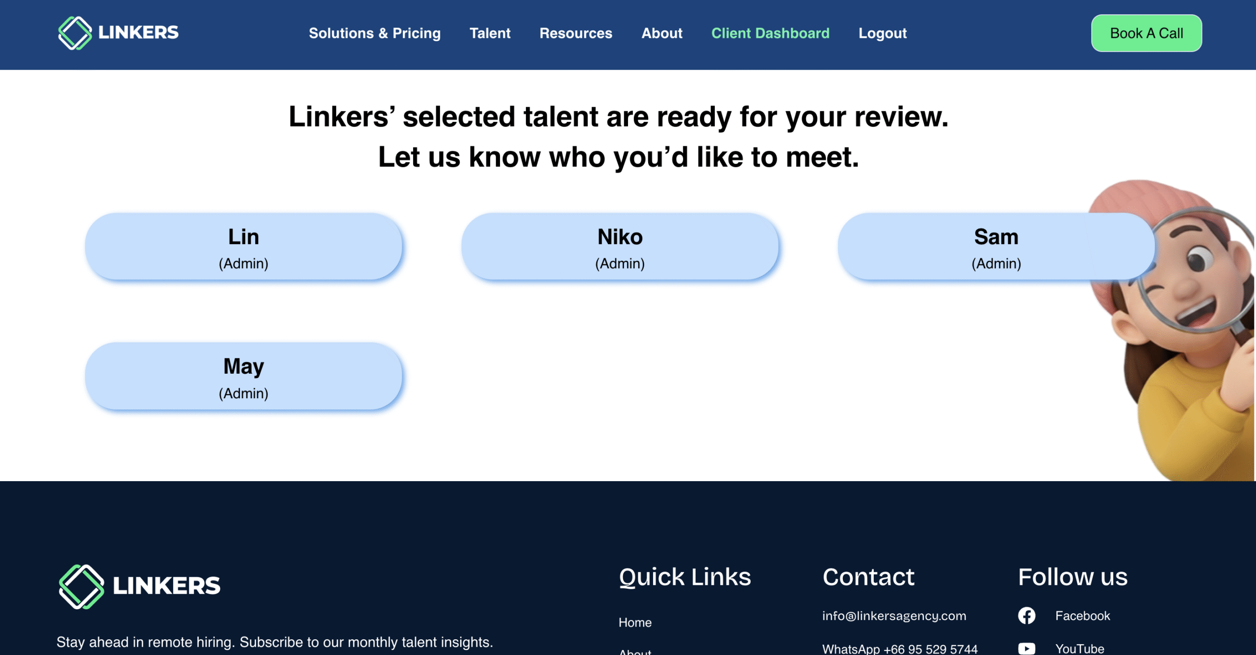 Linkers Agency : Remote Hiring