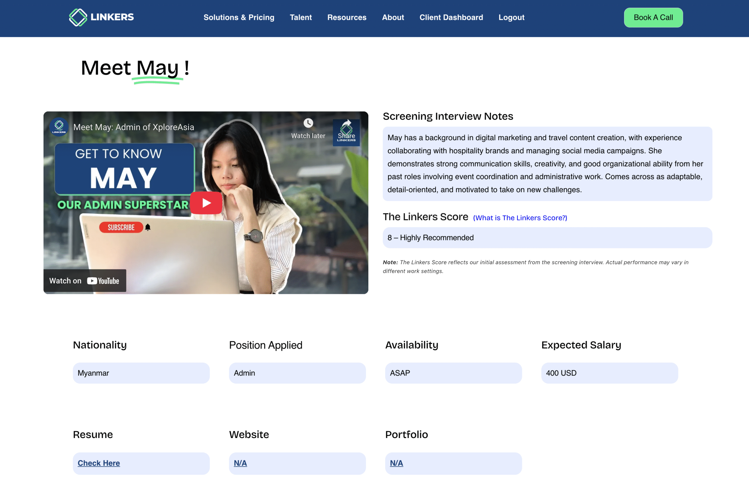 Linkers agency: Myanmar, the Philippines and South Africa